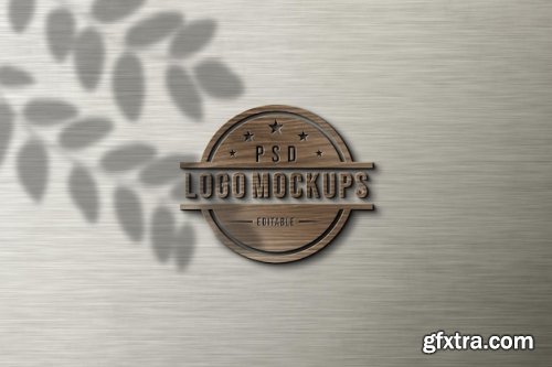 Logo mockup template 