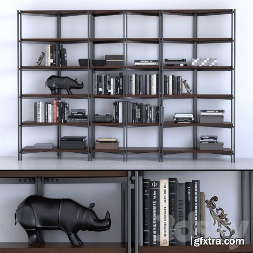 Cattelan Italia Bookcase Hudson