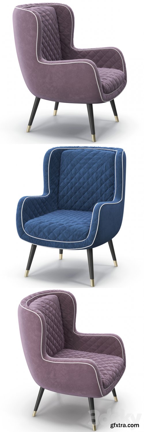 Baxter Dolly armchair