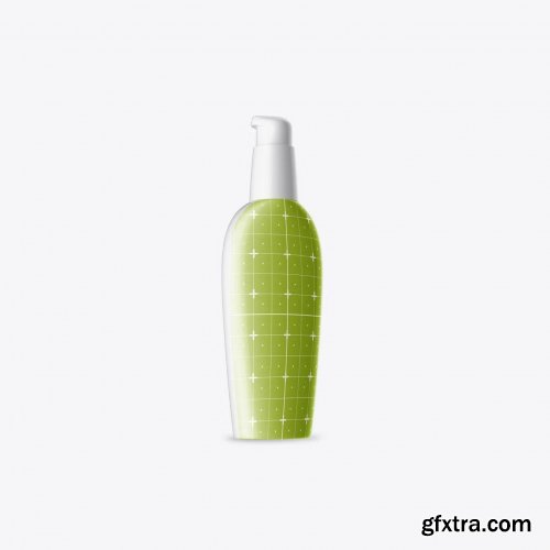 Matte Soap Bottle Mockup