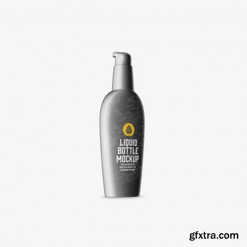 Matte Soap Bottle Mockup