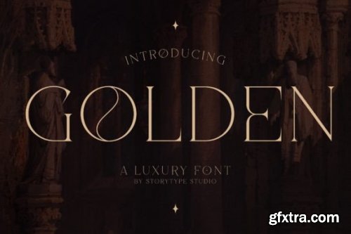  Golden Font