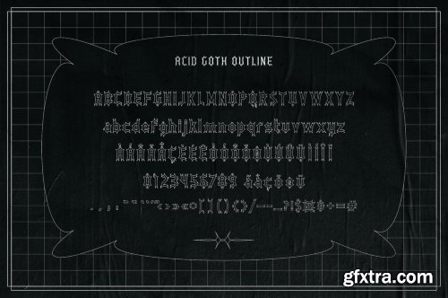 Acid Goth Font