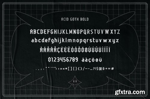 Acid Goth Font