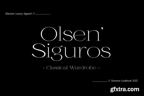 Glastigo - Beauty Elegant Expanded Serif