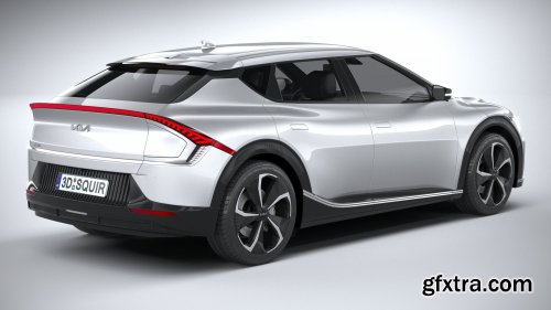 Kia EV6 GT 2022 3D Model