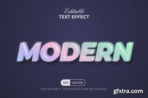 9 Pack Text Effect 3D Colorful Style