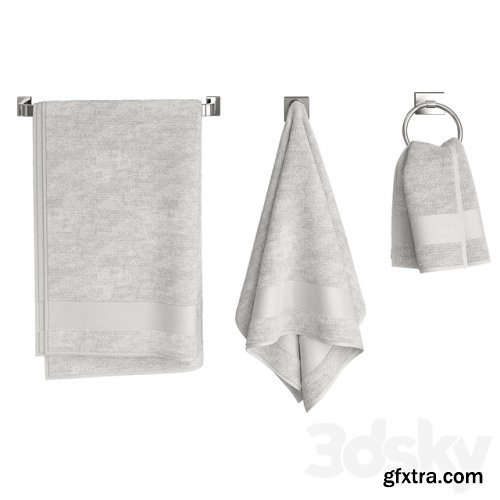 White Towels Set