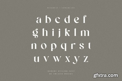 Ringreat Decorative Serif Font