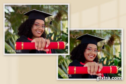 CreativeMarket - Graduation Lightroom Presets Desktop 7221540