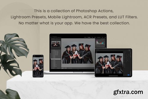 CreativeMarket - Graduation Lightroom Presets Desktop 7221540