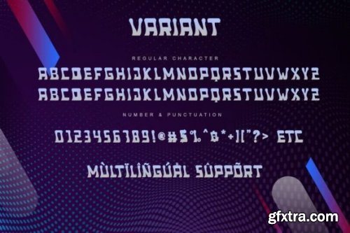  Variant Font