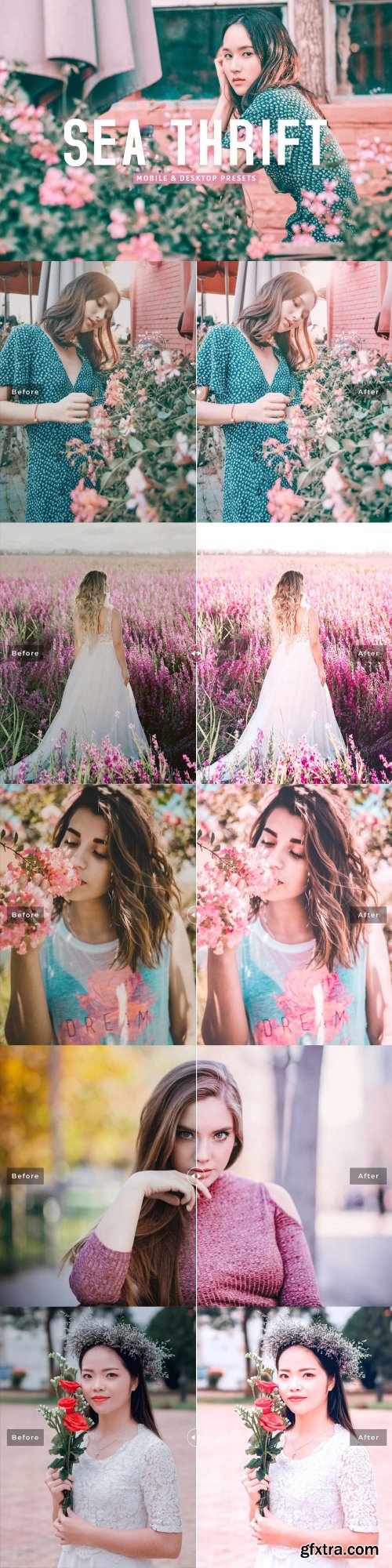 CreativeMarket - Sea Thrift Pro Lightroom Presets 7193792