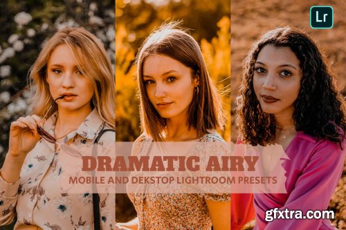 Dramatic Airy Lightroom Presets Dekstop and Mobile