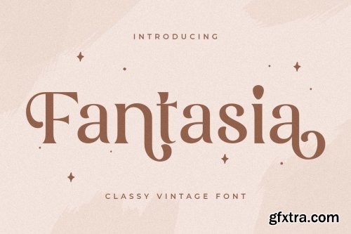 Fantasia - Classy Vintage Font