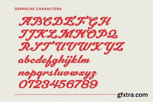 Derphace - Retro Display Font