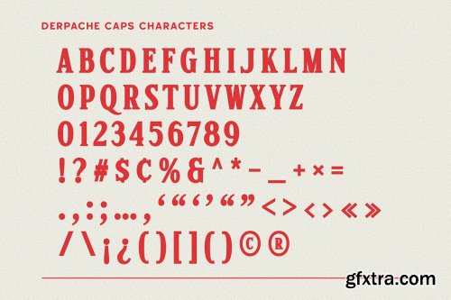 Derphace - Retro Display Font