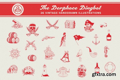 Derphace - Retro Display Font