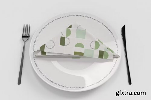 Table Setting Set Mockup