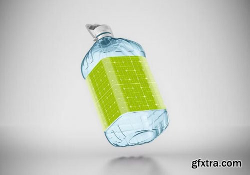 5L Water Bottle Mockup