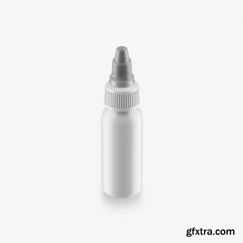 Glass Dropper Bottle Mockup