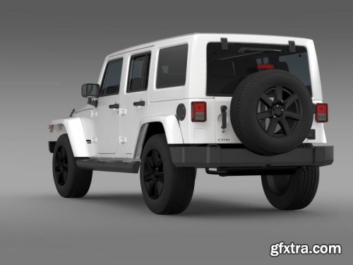 Cgtrader - Jeep Wrangler Unlimited Altitude 2014