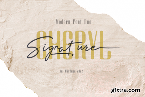 Cheryl - Modern Font Dou