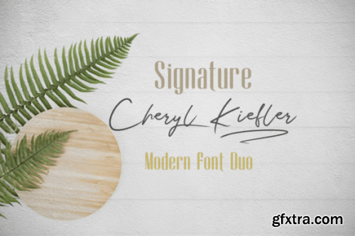 Cheryl - Modern Font Dou