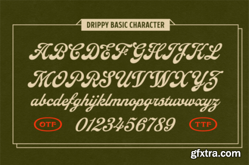  Drippy Font