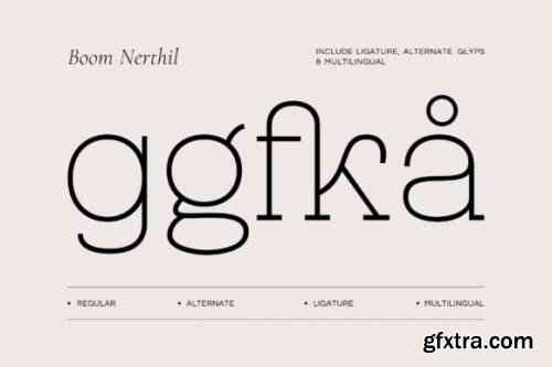  Boom Nerthil Font