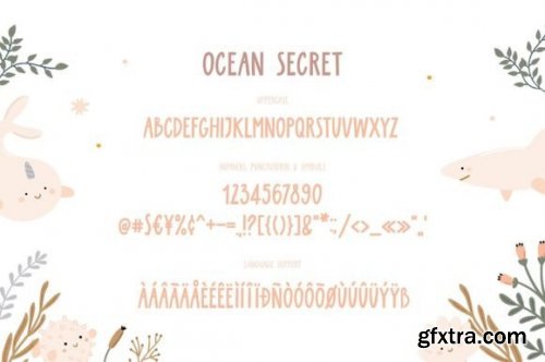  Ocean Secret Font