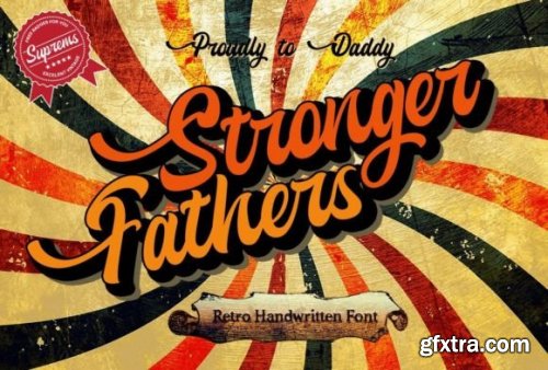  Stronger Fathers Font