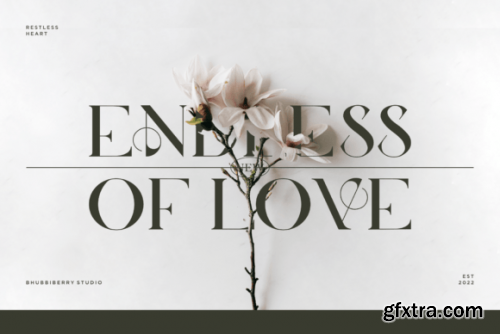  Restless Heart Font