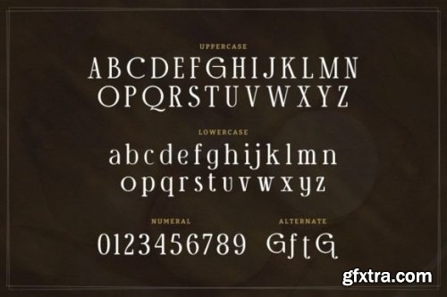  Golden Nature Font