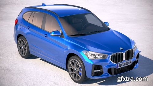 BMW X1 M-Sport 2020 3D Model