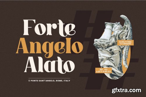 Serif Font - Bageto