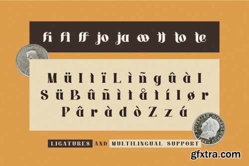 Serif Font - Bageto