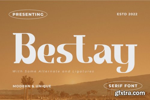 Serif Font - Bestay