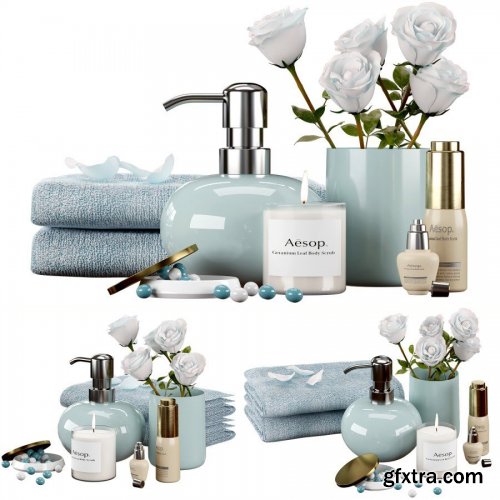 Bathroom Accessories Set 2