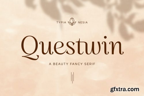 Questwin - Beauty Elegant Fancy Serif