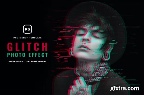 Glitch Effect Photoshop