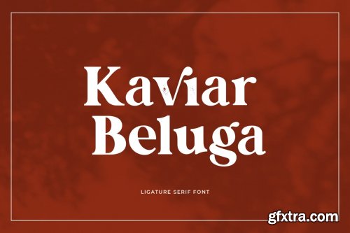 Kaviar Beluga Font