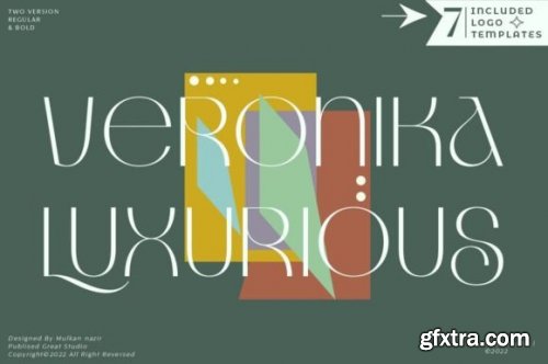  Veronika Luxurious Font