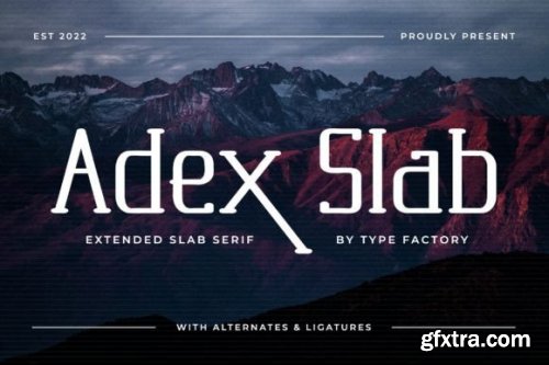  Adex Slab Font