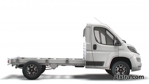 Turbosquid - Fiat Ducato Chassis Truck Single Cab 3450WB 2022