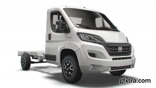 Turbosquid - Fiat Ducato Chassis Truck Single Cab 3450WB 2022