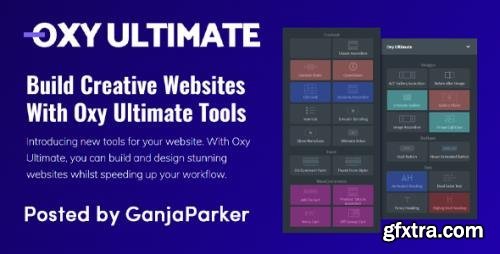 OxyUltimate - Oxy Ultimate v1.5.5 - A Set Of Custom Creative Unique Tools For Oxygen Builder - NULLED