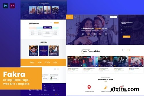 Fakra - Directory Listing Website Design Template