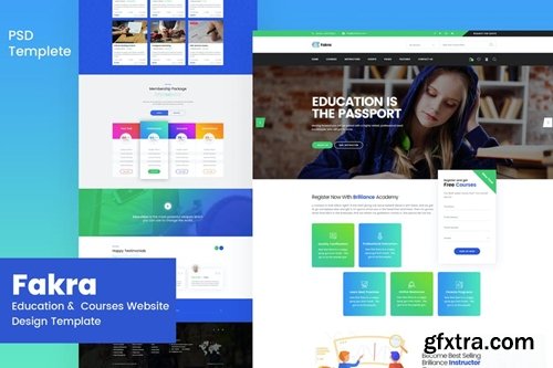 Fakra - Education & Courses Website Design