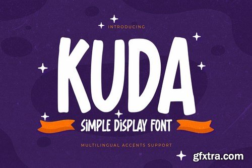 KUDA - Simple Display Font